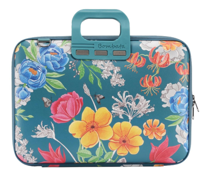 Torba na laptopa Bombata Peonia 15.6" turkusowa